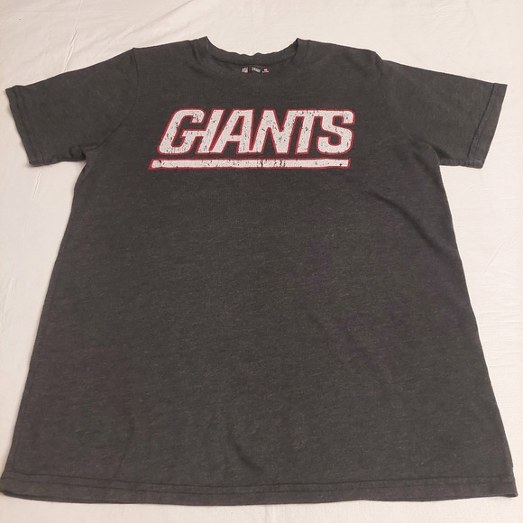 NFL Team Apparel Grey New York Giants Odell Beckham Jr Short Sleeve Tshirt Sz L - Picture 5 of 11